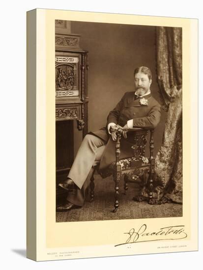 Sir Francesco Paolo Tosti (1847-1916), Song Composer, Portrait Photograph-Stanislaus Walery-Premier Image Canvas