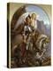 Sir Galahad and His Angel-Noel Paton-Premier Image Canvas