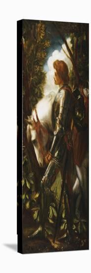 Sir Galahad-George Frederick Watts-Premier Image Canvas