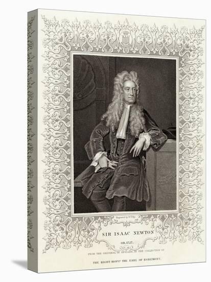 Sir Isaac Newton Mathematician Physicist Occultist-null-Stretched Canvas