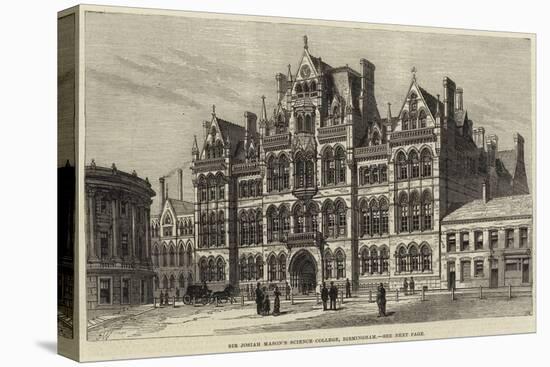 Sir Josiah Mason's Science College, Birmingham-Frank Watkins-Premier Image Canvas