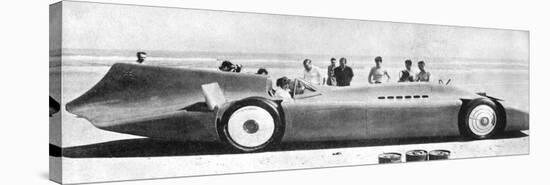 Sir Malcom Campbell (1885-194) in Bluebird, Daytona Beach, Florida, 7th March 1935 193)-null-Premier Image Canvas