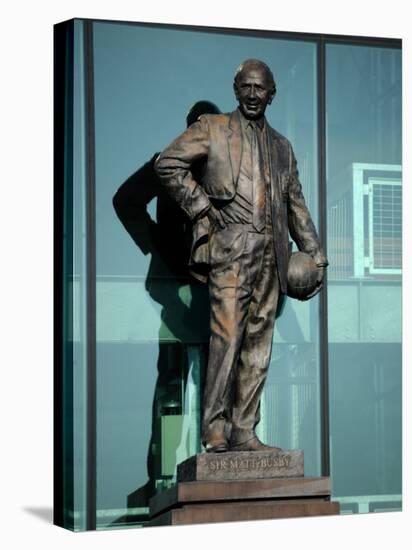 Sir Matt Busby Statue, Manchester United Football Club Stadium, Old Trafford, Manchester, England-Richardson Peter-Premier Image Canvas