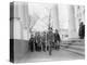 Sir Robert Baden-Powell reviewing a parade of Boy Scouts from the White House portico, 1911-Harris & Ewing-Premier Image Canvas