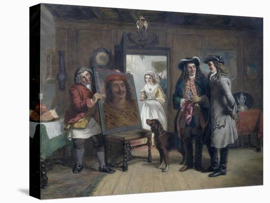 Sir Roger De Coverley and Addison with 'The Saracen's Head' - a Scene from the Spectator, 1867-William Powell Frith-Premier Image Canvas