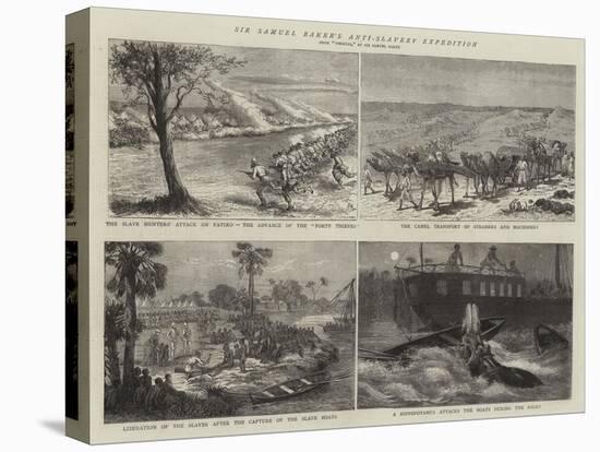 Sir Samuel Baker's Anti-Slavery Expedition-Godefroy Durand-Premier Image Canvas