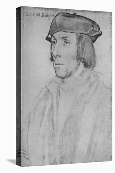 'Sir Thomas Elyot', c1532-1534 (1945)-Hans Holbein the Younger-Premier Image Canvas