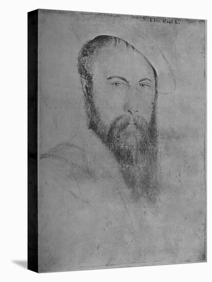 'Sir Thomas Wyatt (Copy)', c1535-1553 (1945)-Hans Holbein the Younger-Premier Image Canvas