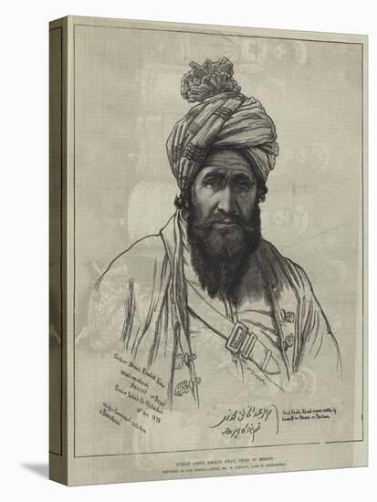 Sirdar Abdul Khalik Khan, Chief of Bezoot-William 'Crimea' Simpson-Premier Image Canvas