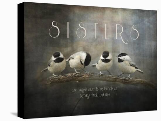 Sisters Chickadees-Jai Johnson-Premier Image Canvas