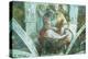 Sistine Chapel Ceiling: the Prophet Jeremiah (Pre Resoration)-Michelangelo Buonarroti-Premier Image Canvas