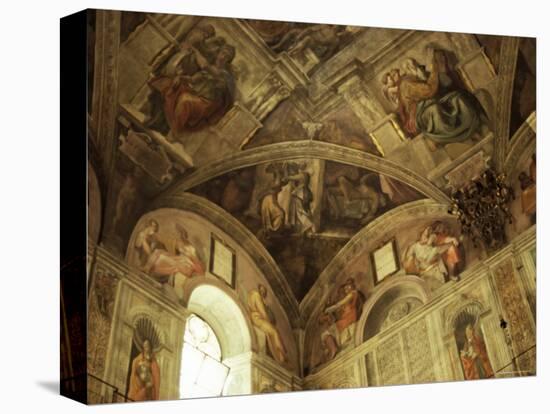 Sistine Chapel, Vatican, Rome, Lazio, Italy-John Ross-Premier Image Canvas