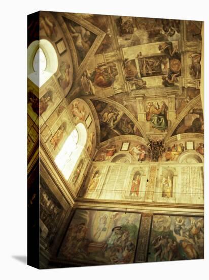 Sistine Chapel, Vatican, Rome, Lazio, Italy-John Ross-Premier Image Canvas