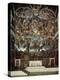 Sistine Chapel with the Retable of the Last Judgement (Fall of the Damned)-Michelangelo Buonarroti-Premier Image Canvas