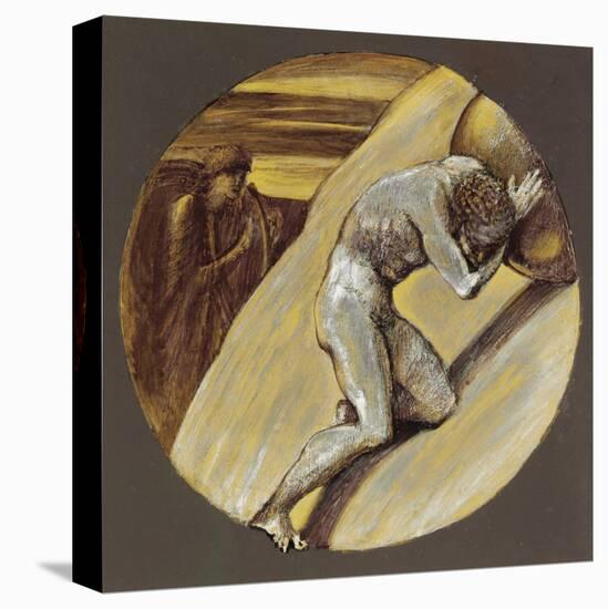 Sisyphus-Edward Burne-Jones-Premier Image Canvas