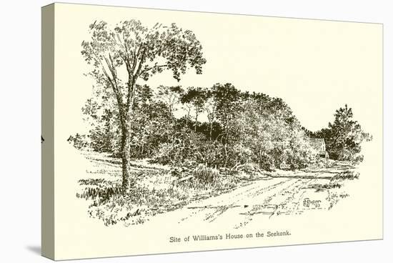 Site of Williams's House on the Seekonk-null-Premier Image Canvas