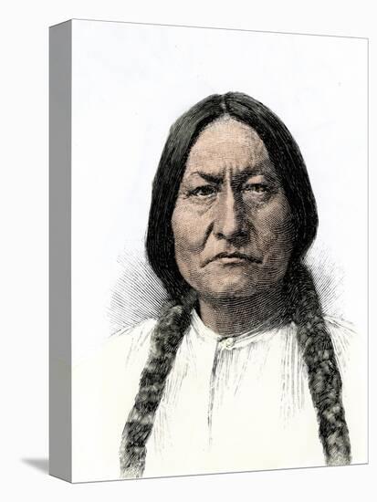 Sitting Bull, or Tatanka Iyotake, Leader of the Sioux Nation-null-Premier Image Canvas