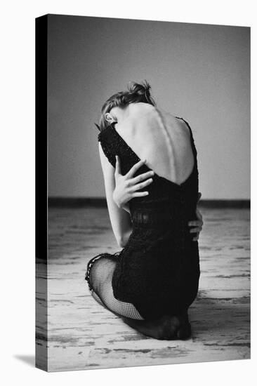 Sitting Girl-Michalina Wozniak-Premier Image Canvas