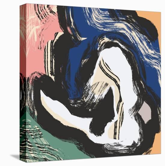 Sitting Nude Bold Abstract-Little Dean-Premier Image Canvas