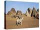 Situated a Short Distance East of Nile, Ancient Pyramids of Meroe are an Important Burial Ground-Nigel Pavitt-Premier Image Canvas