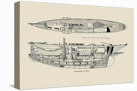 Six-Beam Cutter-Charles P. Kunhardt-Stretched Canvas