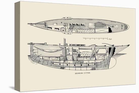 Six-Beam Cutter-Charles P. Kunhardt-Stretched Canvas