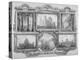 Six Views of St Paul's Cathedral, City of London, 1830-null-Premier Image Canvas