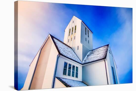 Skalholtskirkja Church, Iceland-null-Stretched Canvas