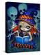 Skeleton Magic-Jasmine Becket-Griffith-Stretched Canvas