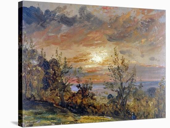 Sketch at Hampstead Heath-John Constable-Premier Image Canvas