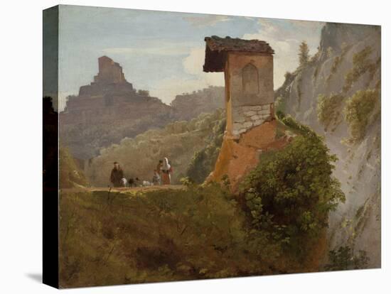 Sketch for the Chapel of the Virgin at Subiaco, 1830 (Oil on Canvas) (See also 250047)-Samuel Finley Breese Morse-Premier Image Canvas