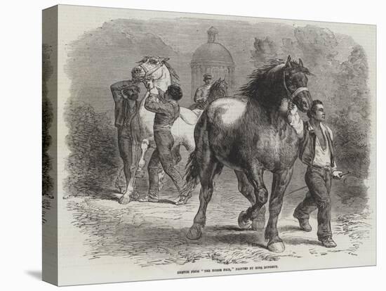 Sketch from The Horse Fair-Rosa Bonheur-Premier Image Canvas