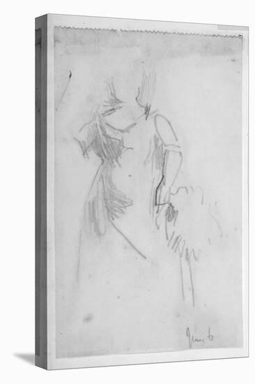 Sketch of a Female Figure, 1888-Walter Richard Sickert-Premier Image Canvas
