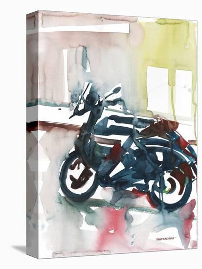 Sketch of Motorbike in Paris-Maja Wronska-Premier Image Canvas