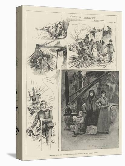 Sketches after the Cyclone at Louisville, Kentucky-Henry Charles Seppings Wright-Premier Image Canvas