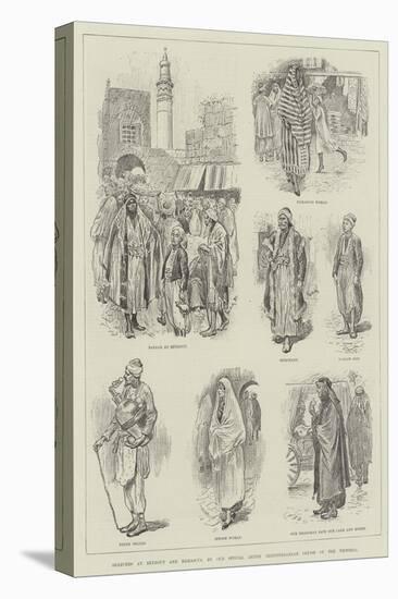 Sketches at Beyrout and Damascus-William Douglas Almond-Premier Image Canvas