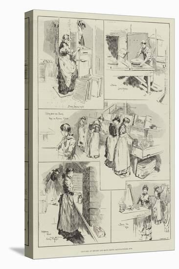 Sketches at Bryant and May's Match Manufactories, Bow-null-Premier Image Canvas