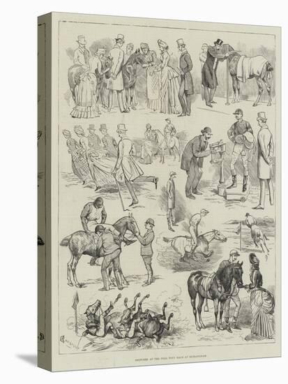 Sketches at the Polo Pony Race at Hurlingham-Alfred Courbould-Premier Image Canvas