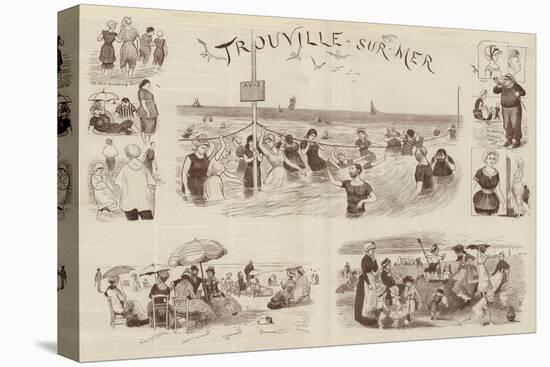 Sketches at Trouville-Randolph Caldecott-Premier Image Canvas