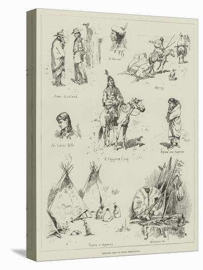 Sketches from an Indian Reservation-Stanley L. Wood-Premier Image Canvas
