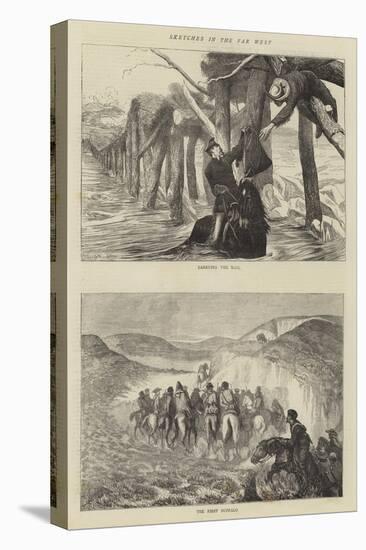 Sketches in the Far West-Arthur Boyd Houghton-Premier Image Canvas