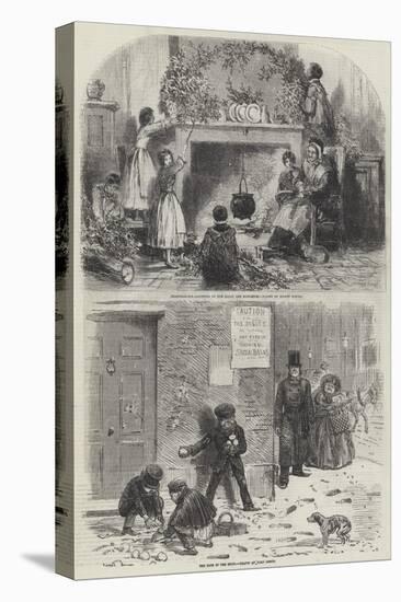 Sketches of Christmas-Myles Birket Foster-Premier Image Canvas