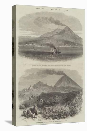 Sketches of Mount Vesuvius-null-Premier Image Canvas