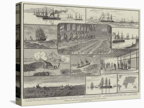 Sketches of the Cruise of HMS Inconstant, with the Flying Squadron-null-Premier Image Canvas