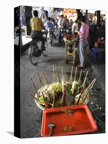 Skewers Cook in a Sichuanese Hotpot, Chengdu, China-Andrew Mcconnell-Premier Image Canvas