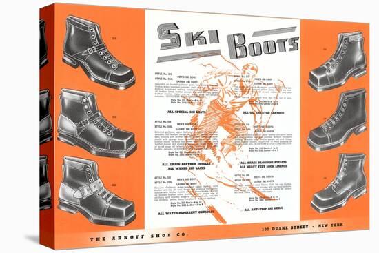 Ski Boots-null-Stretched Canvas