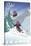 Ski France-Kem Mcnair-Stretched Canvas