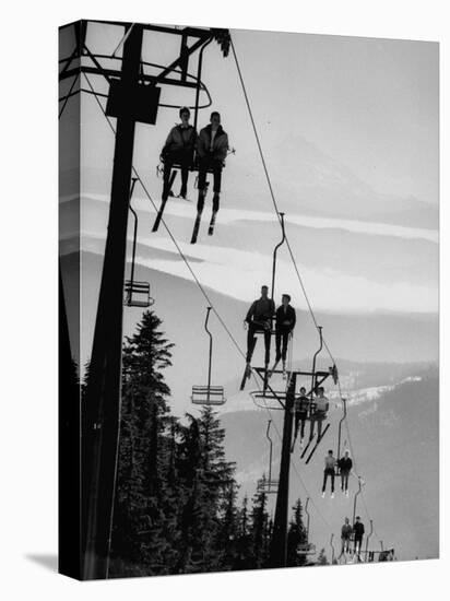 Ski Lift on Mt. Hood-Nat Farbman-Premier Image Canvas