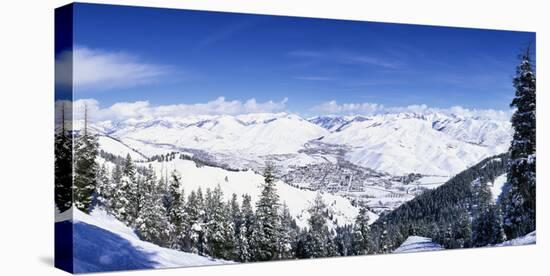 Ski Slopes in Sun Valley, Idaho, USA-null-Premier Image Canvas