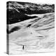 Ski Tracks on Alpine Slopes of Winter Resort-Alfred Eisenstaedt-Premier Image Canvas